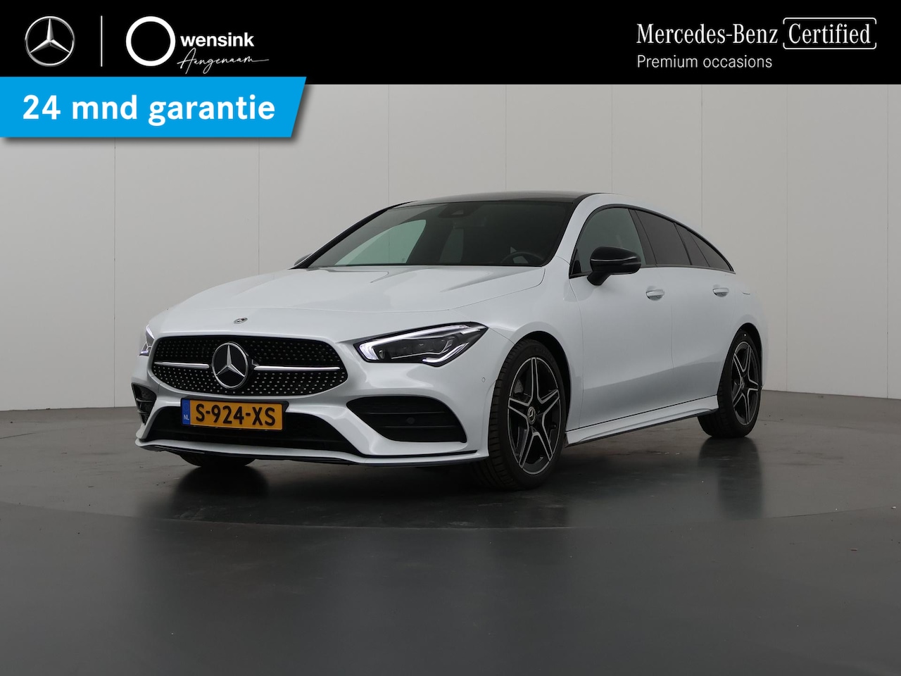 Mercedes-Benz CLA-klasse Shooting Brake - 200 AMG Line | Navigatie | Parkeercamera | Stoelverwarming | Keyless Go | - AutoWereld.nl