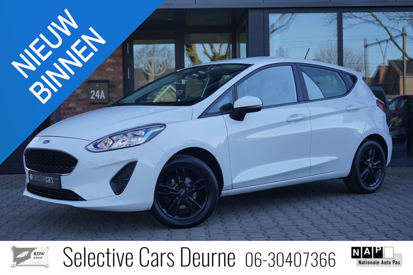 Ford Fiesta - 1.1 1.1 , Dealer-OH, Lane Assist, Cruise, Bluetooth, Euro 6, Nieuwe Onderhoudsbeurt. - AutoWereld.nl