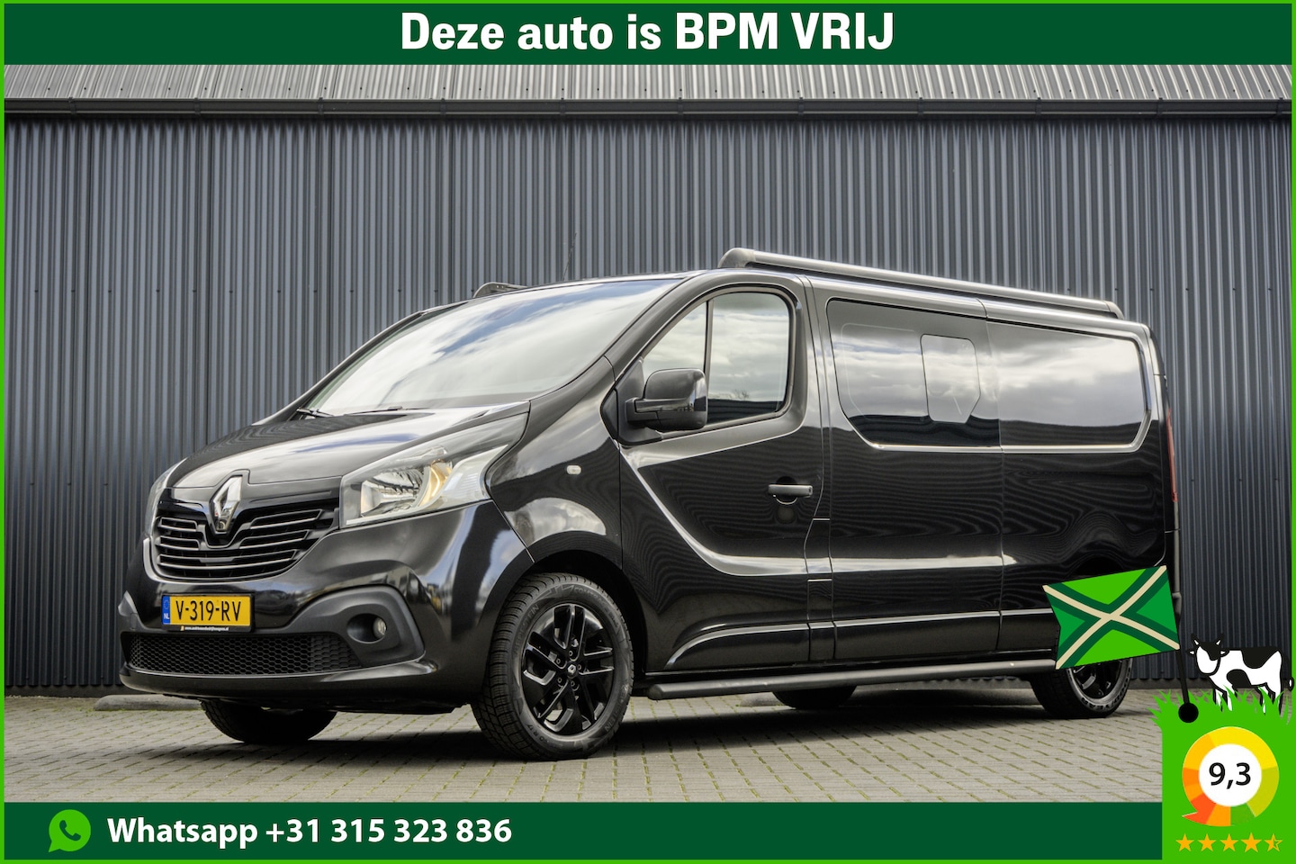 Renault Trafic - 1.6 dCi L2H1 | Euro 6 | 5-Persoons | Cruise | Climate | Camera | Navigatie | DC - AutoWereld.nl