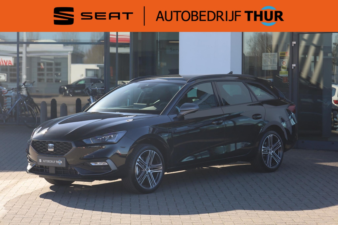 Seat Leon Sportstourer - 1.5 TSI e-Hybrid FR Business 1.5 TSI e-Hybrid FR Business 204PK / 150kW, 18" 'Performance Machined' LMV, LED koplampver - AutoWereld.nl