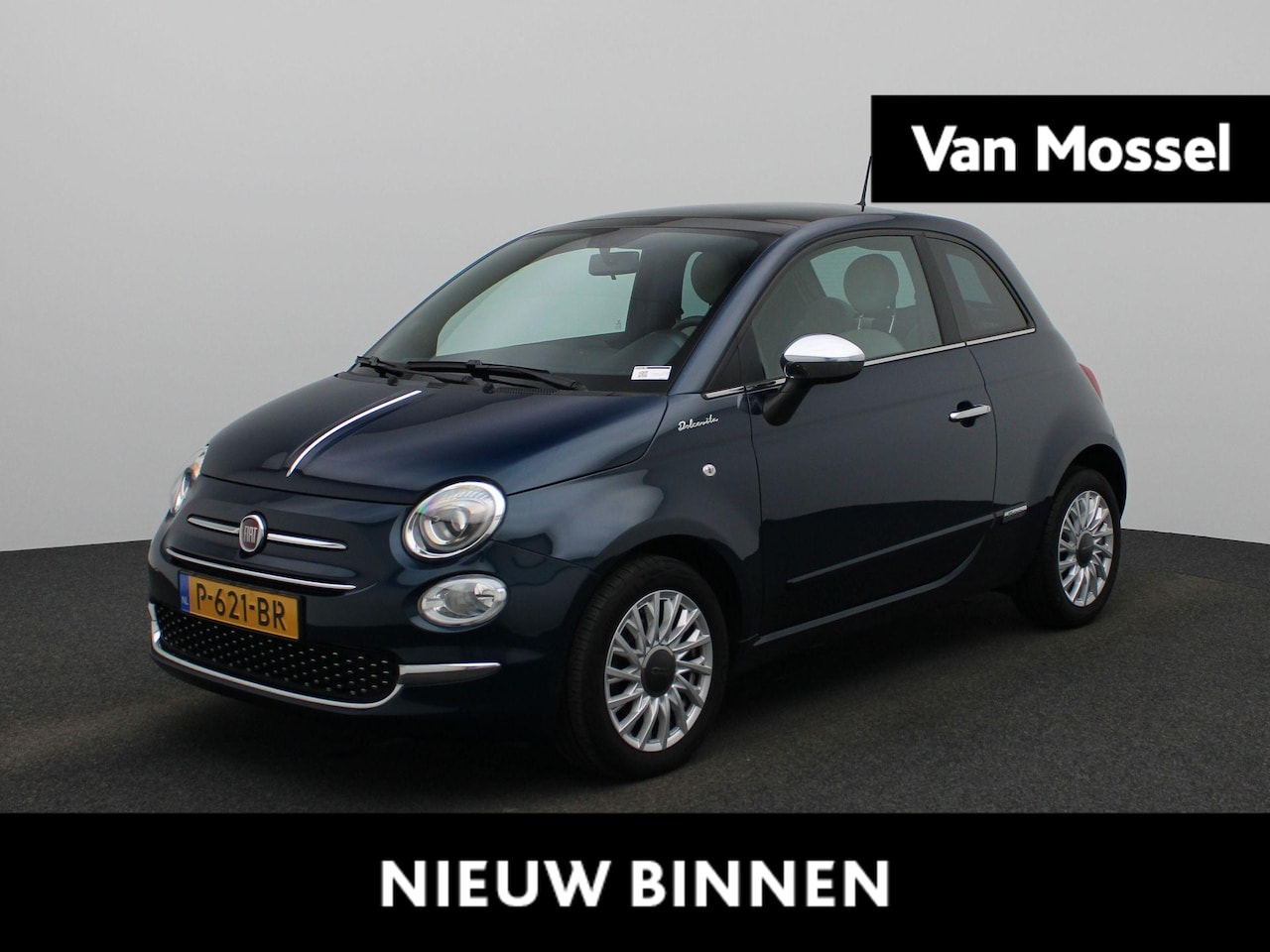 Fiat 500 - 1.0 Hybrid Dolcevita | PANORAMADAK | NAVIGATIE | CRUISE CONTROL | AIRCO | MULTIFUNCTIONEEL - AutoWereld.nl