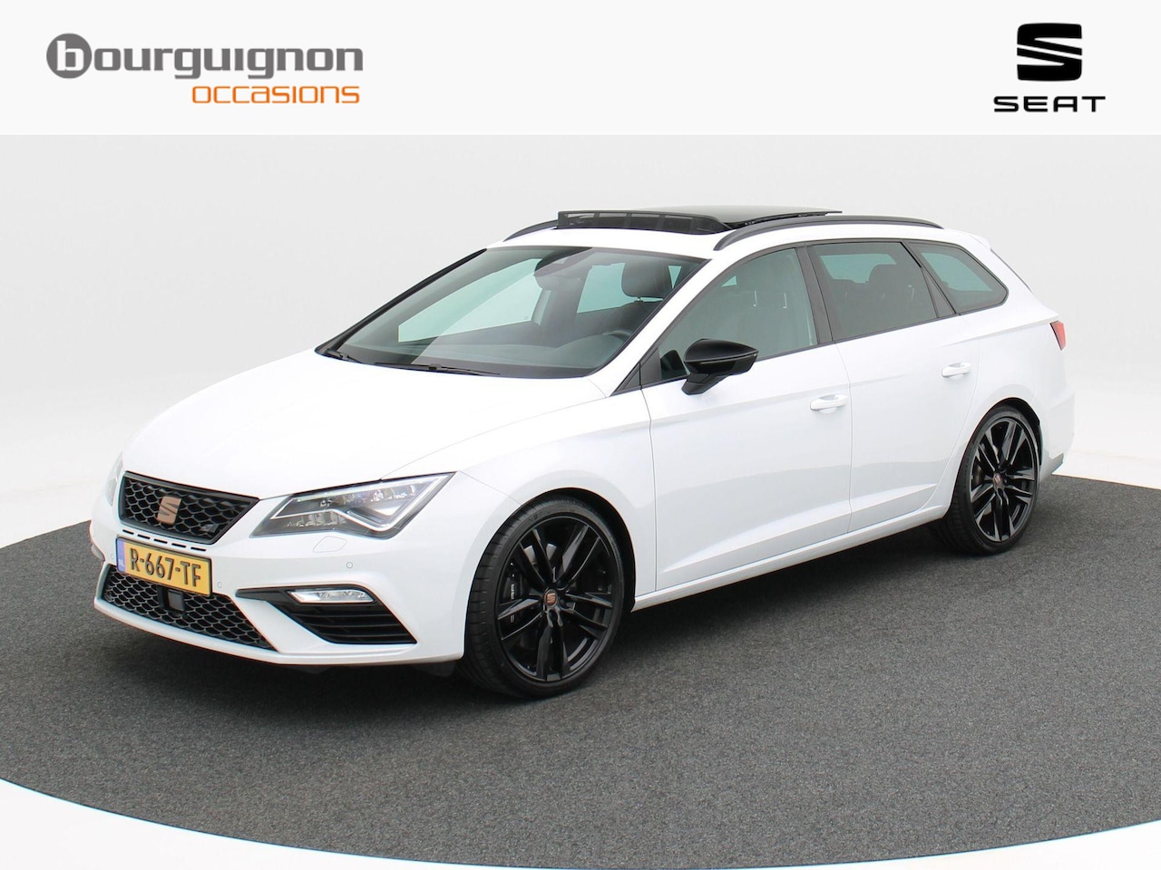 Seat Leon ST - 2.0 TSi 290 Pk Automaat CUPRA | Privacy Glas | Camera | Trekhaak | Adaptive Cruise | Beats - AutoWereld.nl