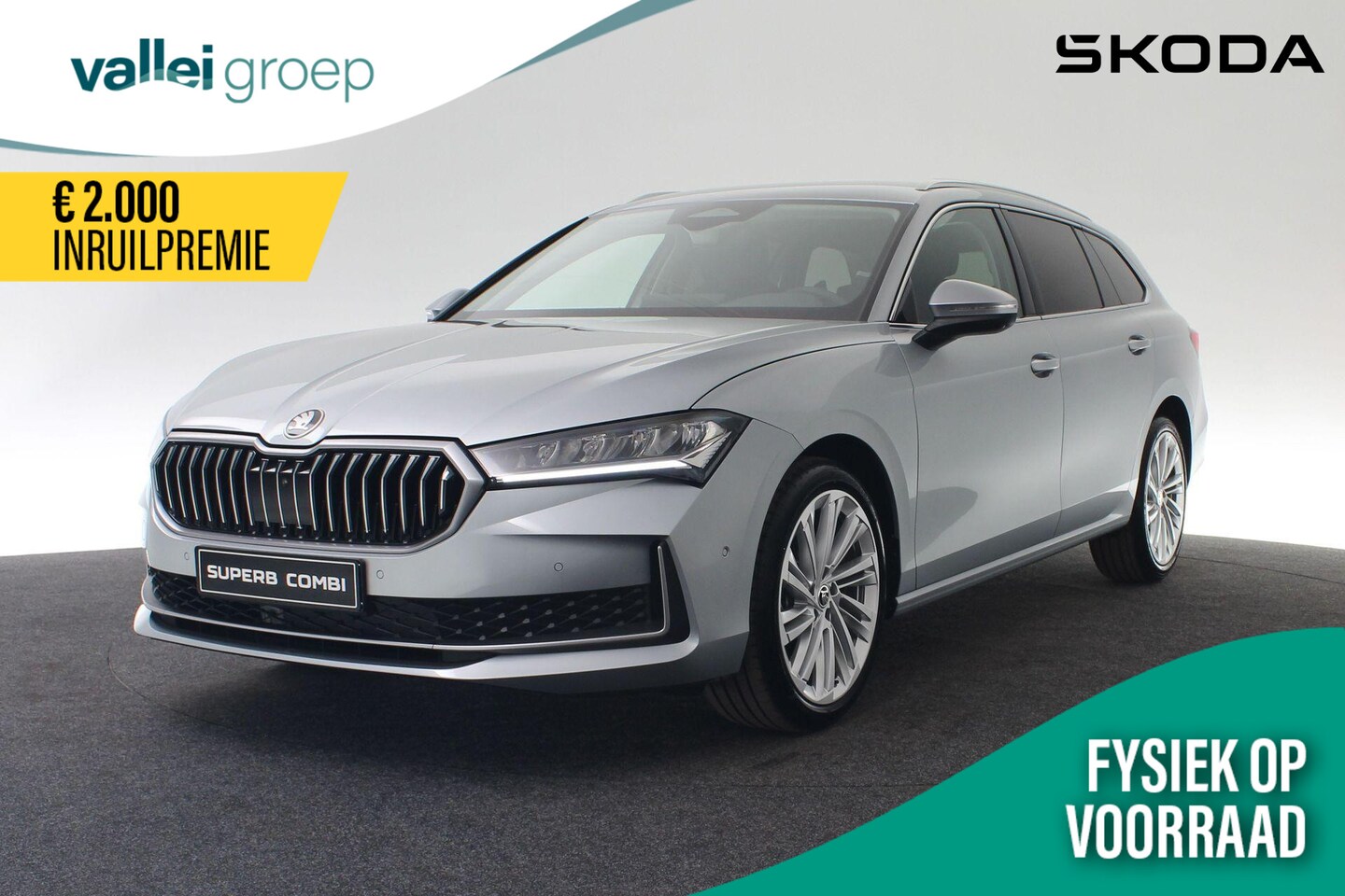 Skoda Superb Combi - First Edition 1.5 TSI MHEV 110 kW / 150 pk | Camera | LED | Trekhaak | 17 inch - AutoWereld.nl