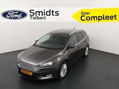 Ford Focus Wagon - 125PK Titanium Edition | Clima | Voorruitverwarming | Elekt. Trekhaak | Keyless start | Cr