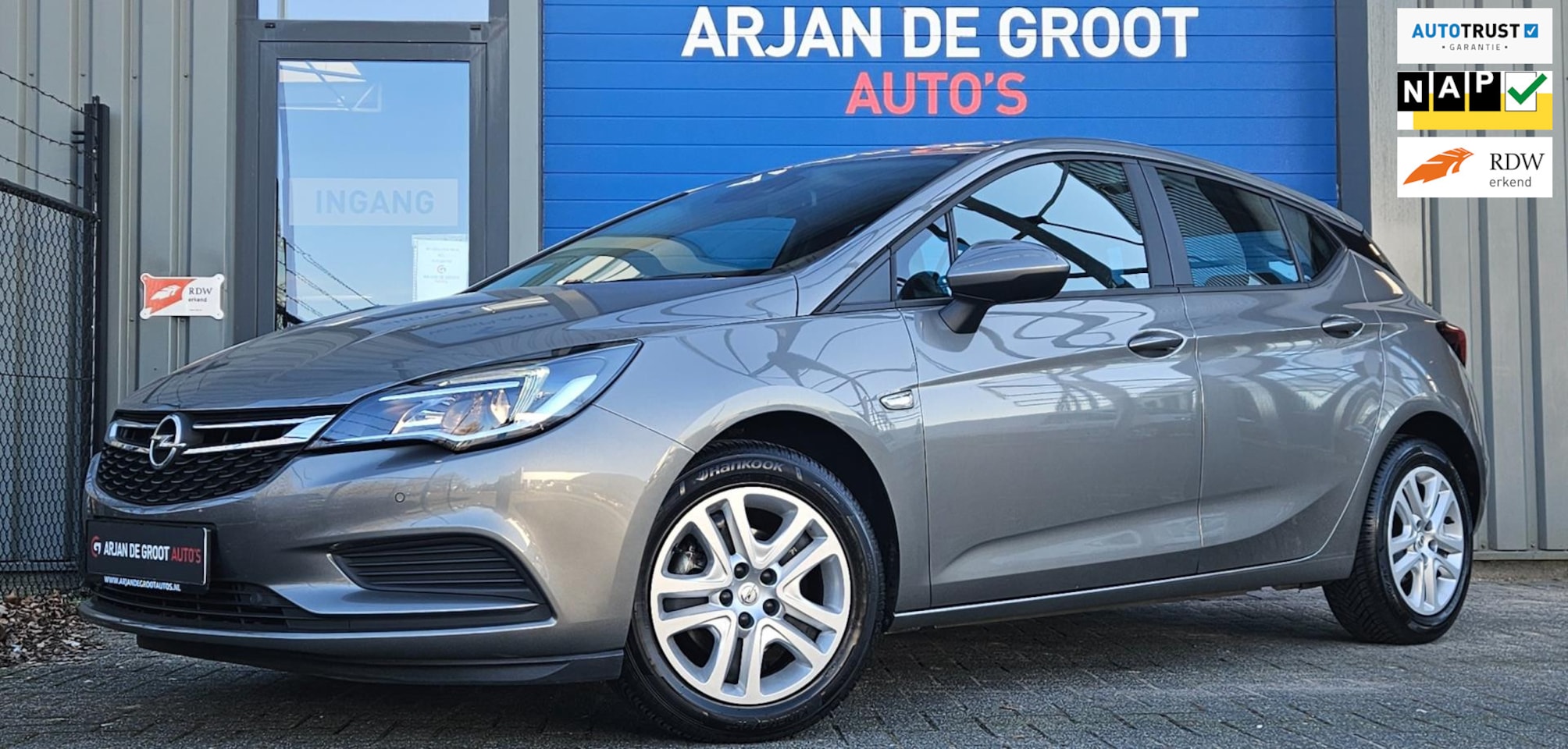 Opel Astra - 1.0 105PK Navi Clima Cruise Lane assist PDC V+A Carplay® - AutoWereld.nl