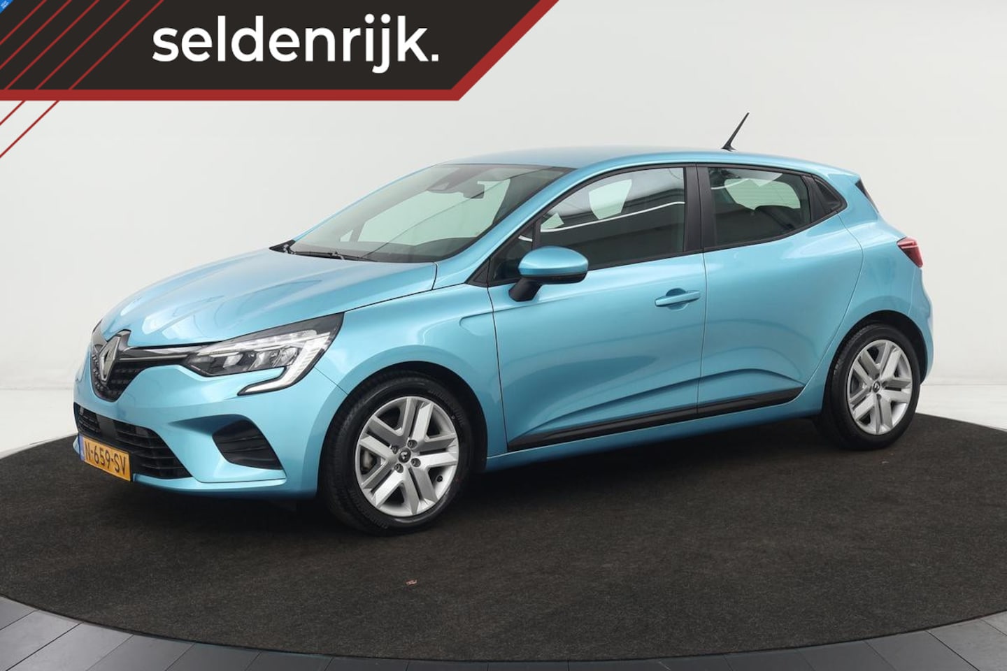 Renault Clio - 1.6 E-Tech Hybrid 140 ZEN | Automaat | Carplay | Full LED | Navigatie | Airco | Cruise con - AutoWereld.nl