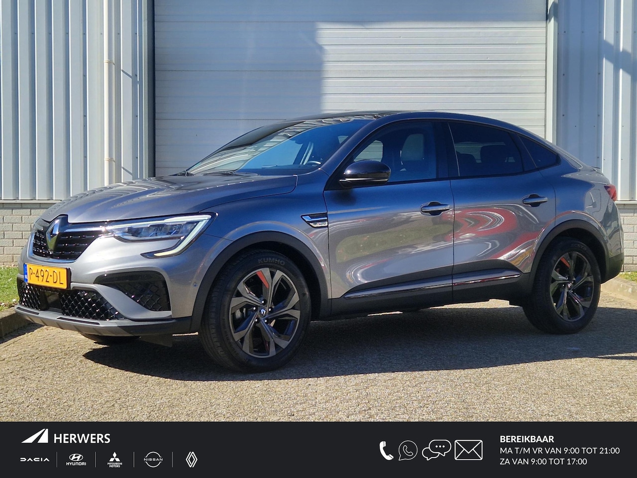 Renault Arkana - 1.6 E-Tech Hybrid 145 R.S. Line / 1e Eigenaar / Dealer Onderhouden / Semi Elektrische wegk - AutoWereld.nl