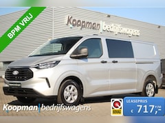 Ford Transit Custom - 320 2.0TDCI 136pk L2H1 Trend DC | L+R Zijdeur | Keyless | Carplay/Android | Lease 717, - p