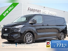 Ford Transit Custom - 300 2.0TDCI 170pk L2H1 Limited | Automaat | L+R Zijdeur | Adaptive cruise | LED | BLIS | S