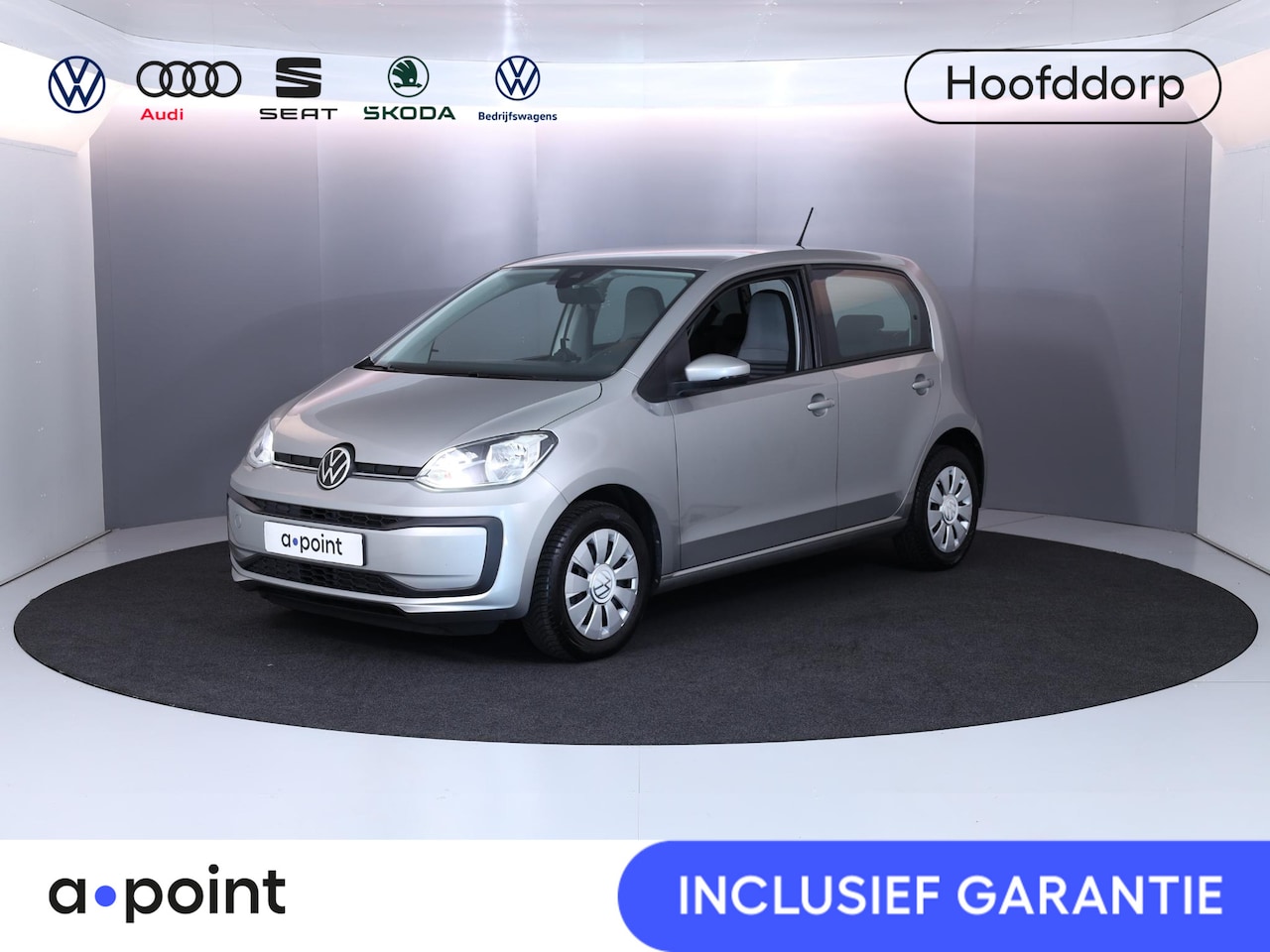 Volkswagen Up! - 1.0 65 pk | Navigatie via App | Airco | DAB ontvanger | Elektr. ramen voor | Rijstrooksens - AutoWereld.nl