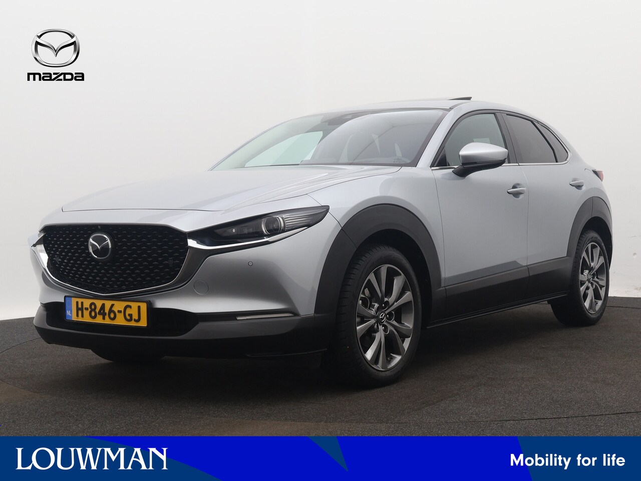 Mazda CX-30 - 2.0 e-SkyActiv-X M Hybrid Luxury | Stuur- en Stoelverwarming | Schuif- kanteldak | - AutoWereld.nl