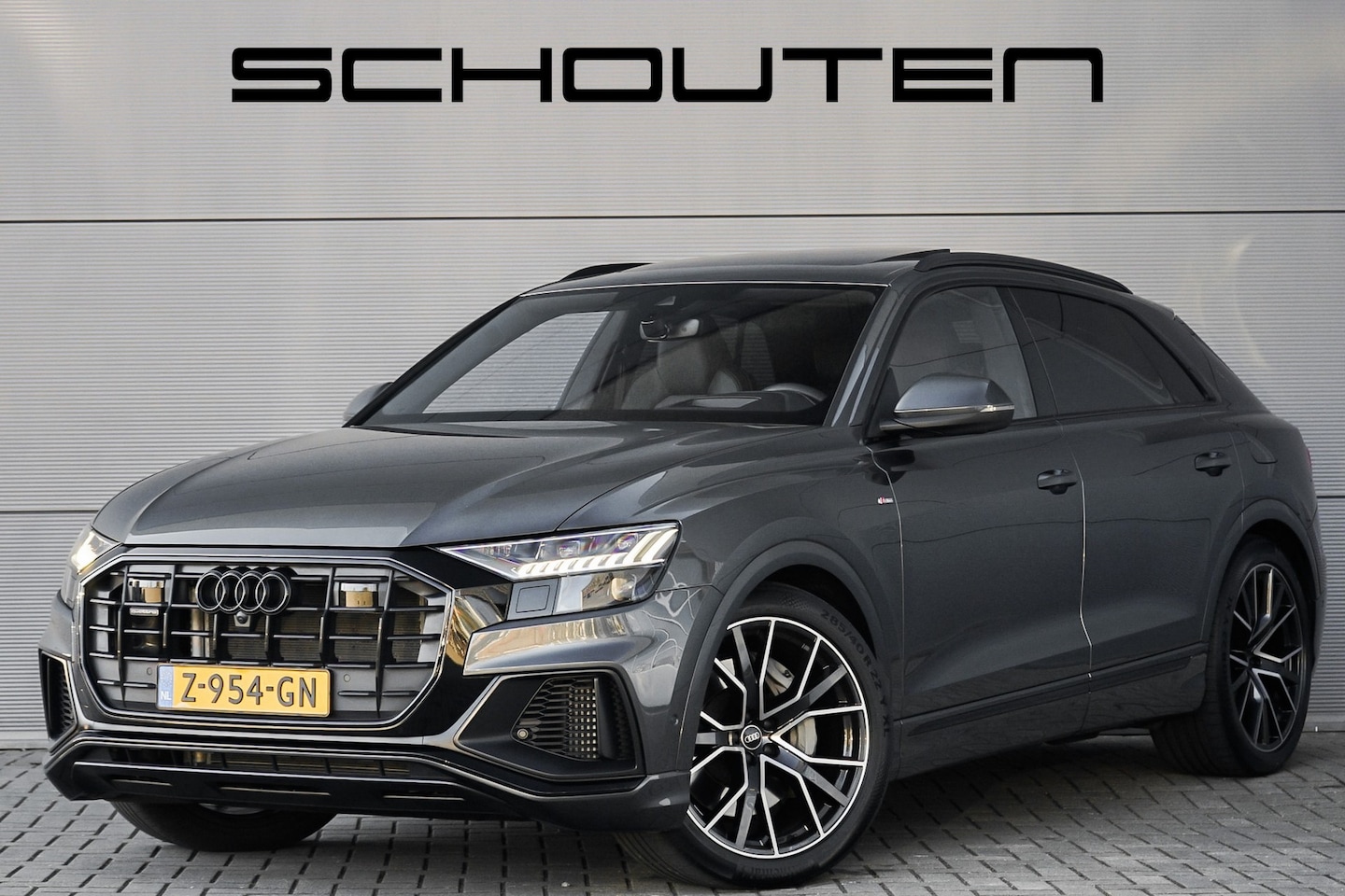 Audi Q8 - 55 TFSI e Quattro S-Line Pano ACC Trekhaak - AutoWereld.nl