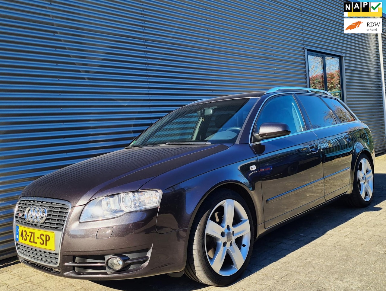 Audi A4 Avant - 2.7 TDI S-EDITION AUT 03-2008 Lava Grey Pearl YOUNGTIMER!! NIEUWSTAAT!! - AutoWereld.nl