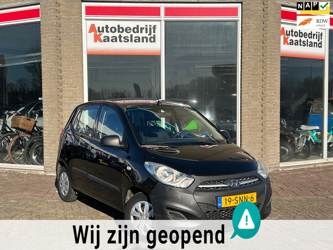 Hyundai i10 - 1.1 Pure 5 Drs - 80.749 KM - Stuurbekr. - 2011 - AutoWereld.nl