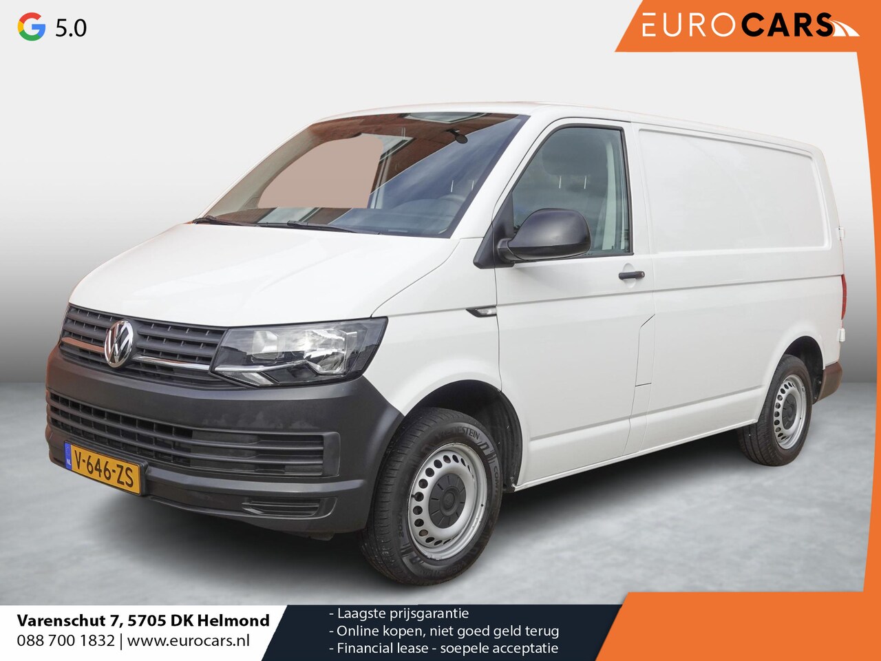 Volkswagen Transporter - 2.0 TDI L1H1 Economy Airco Bluetooth Comfortstoel NL Auto - AutoWereld.nl