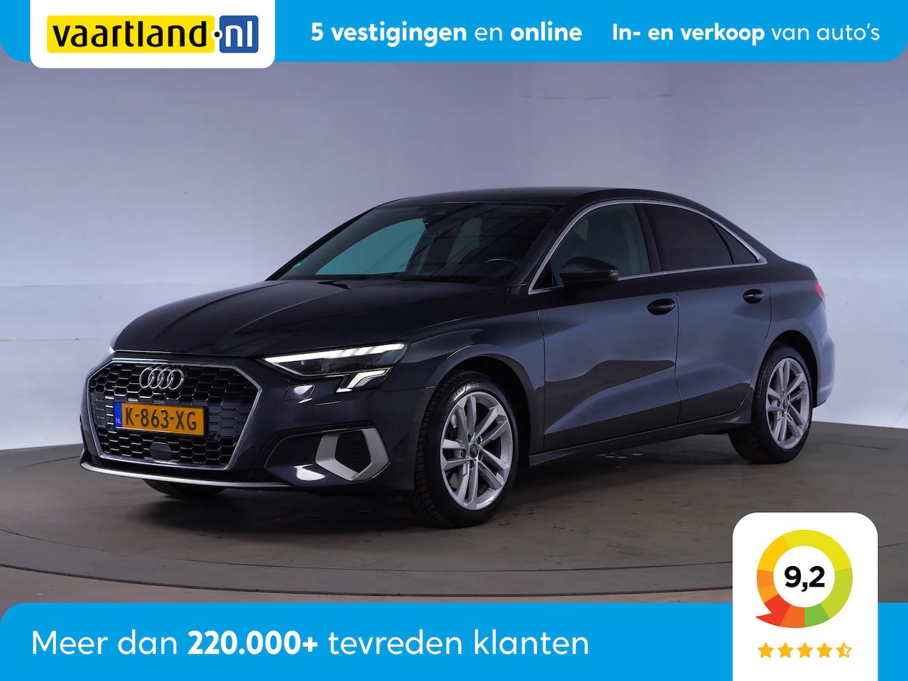 Audi A3 Limousine - 30 TFSI Sport Aut. [ Virtual Navi Sportstoelen ] - AutoWereld.nl