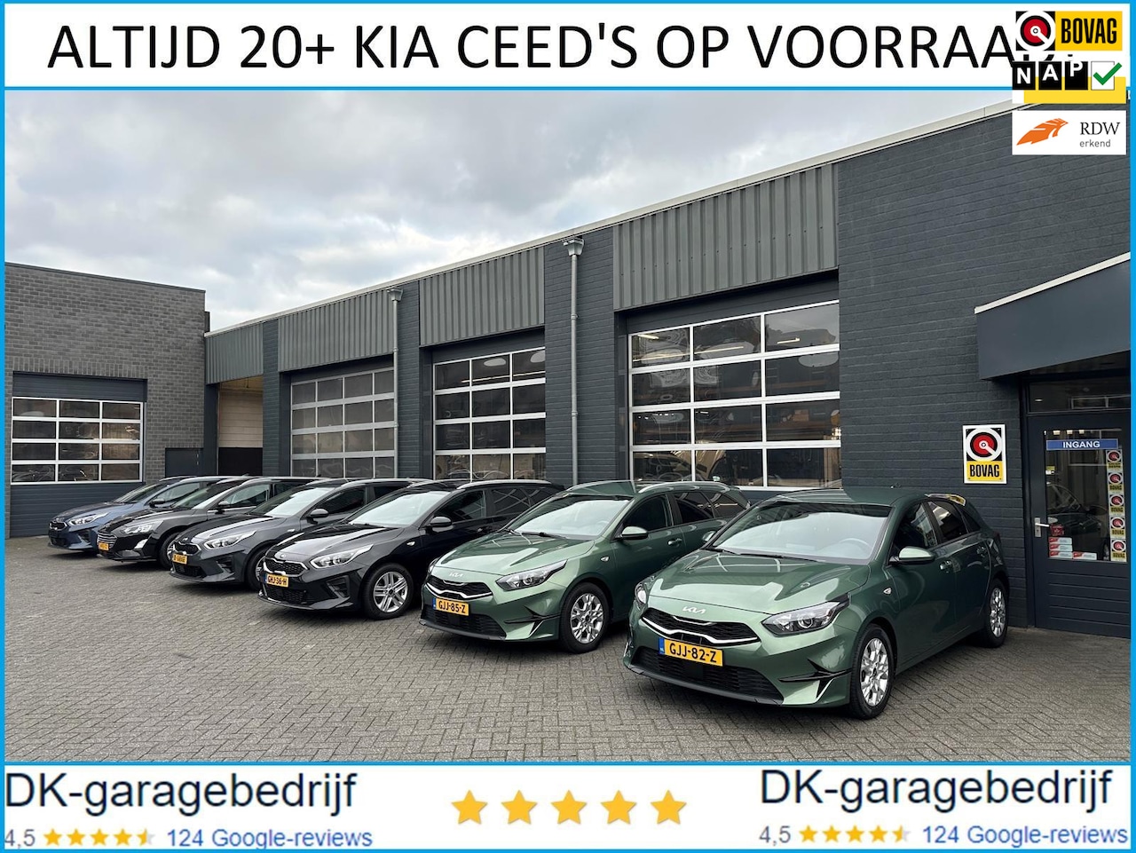 Kia Cee'd Sportswagon - Ceed 1.5 T-GDi DynamicLine|160PK|TREKHAAK|CARPLAY|NAVI|CAMERA|CRUISE|CLIMATE - AutoWereld.nl