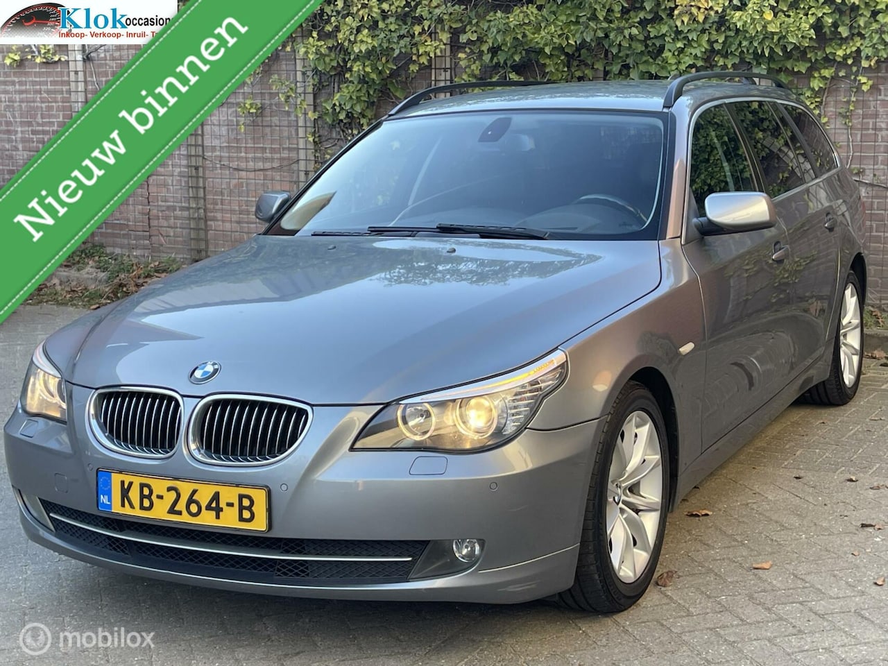 BMW 5-serie Touring - 523i Executive Cruise Trekhaak Navi Leer - AutoWereld.nl