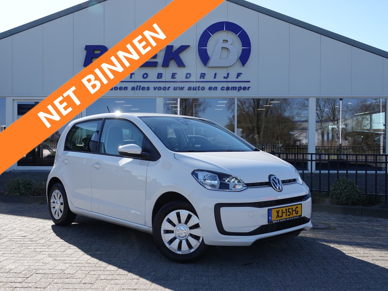 Volkswagen Up! - 1.0 BMT move up! AIRCO | BT-TEL | DAB | AUDIO - AutoWereld.nl