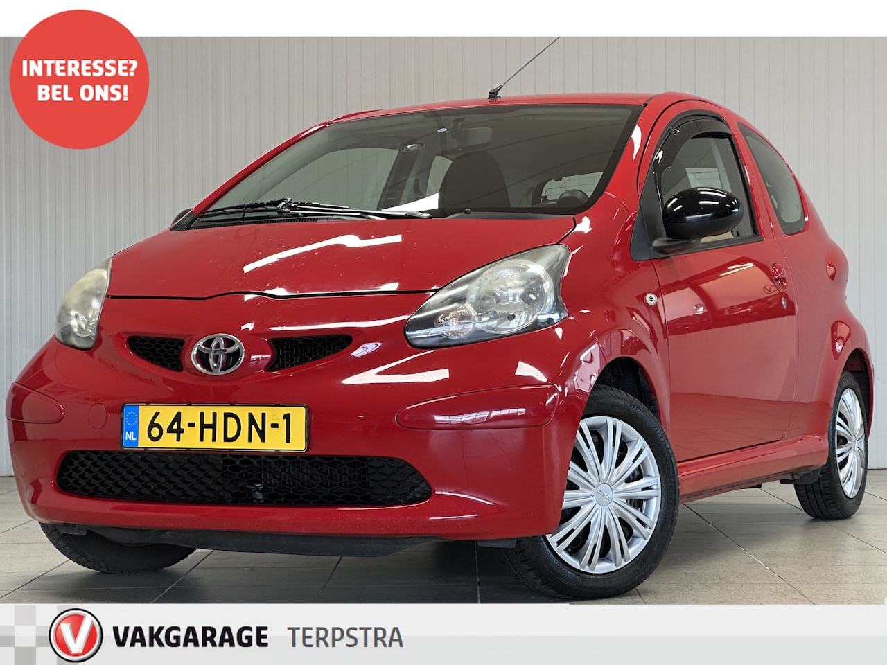 Toyota Aygo - 1.0-12V/ Trekhaak!/ Stuurbekr./ C.V. Afstand/ Elek. Ramen/ Bluetooth/ Toerenteller. - AutoWereld.nl