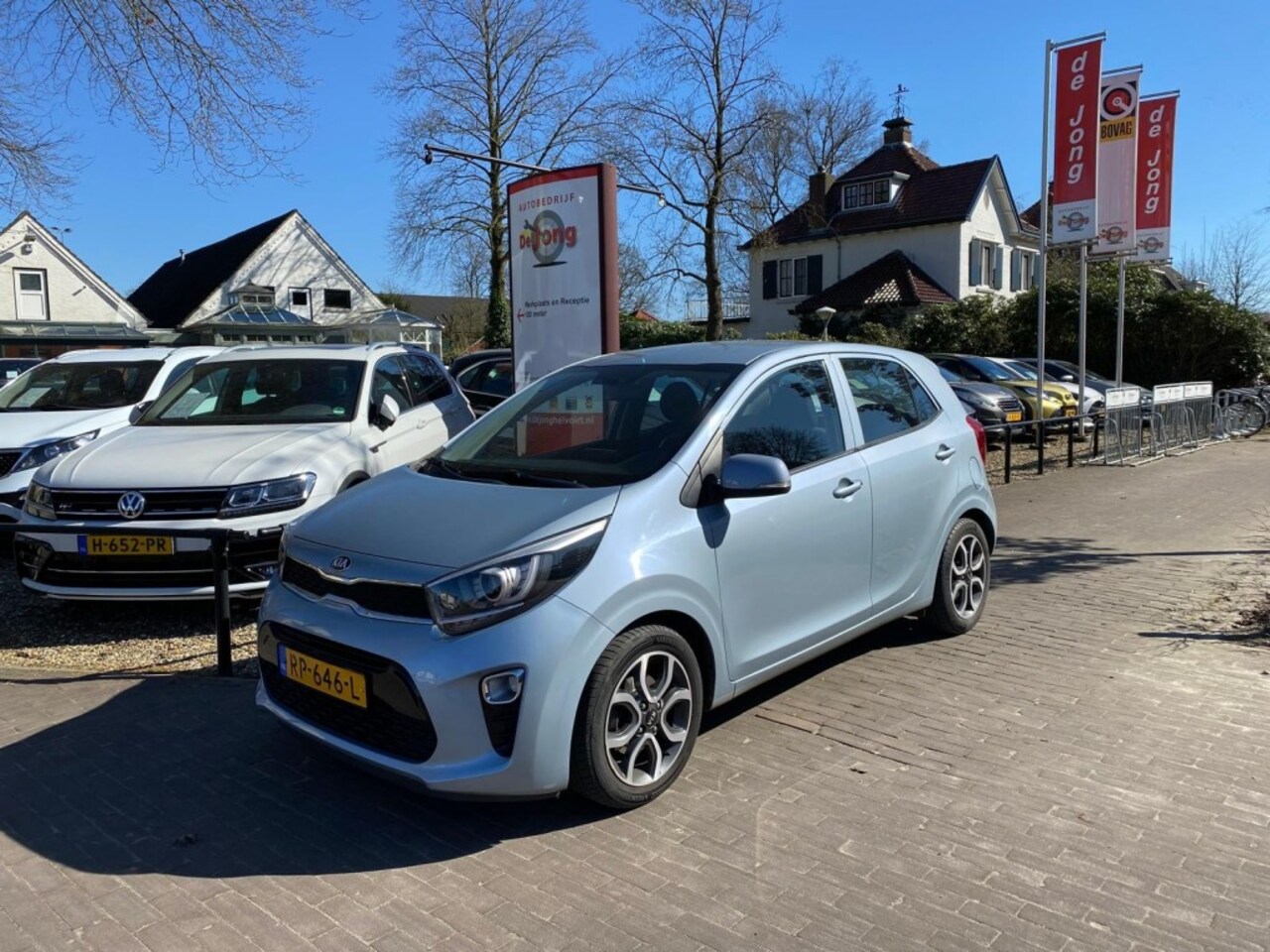 Kia Picanto - 1.0 CVVT DYNAMIC PLUSLINE / AIRCO-ECC / CAMERA / NAVI / LMV - AutoWereld.nl