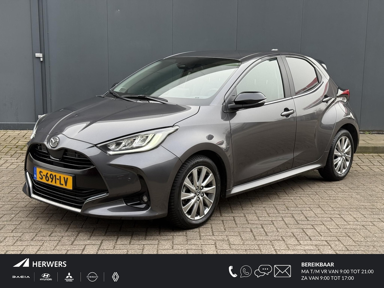 Mazda 2 Hybrid - 1.5 Select / Stuurverwarming / Stoelverwarming / Achteruitrijcamera / Cruise Control Adapt - AutoWereld.nl