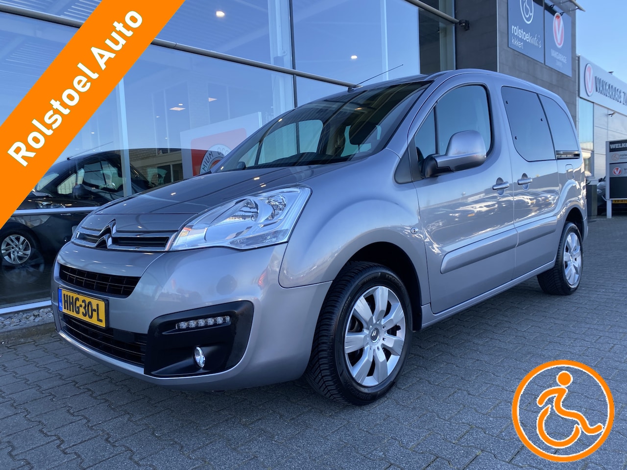 Citroën Berlingo - 3+1 Rolstoelauto 1.2 PureTech XTR (Mooie complete 5.0 of 3+1 Rolstoelauto!) - AutoWereld.nl