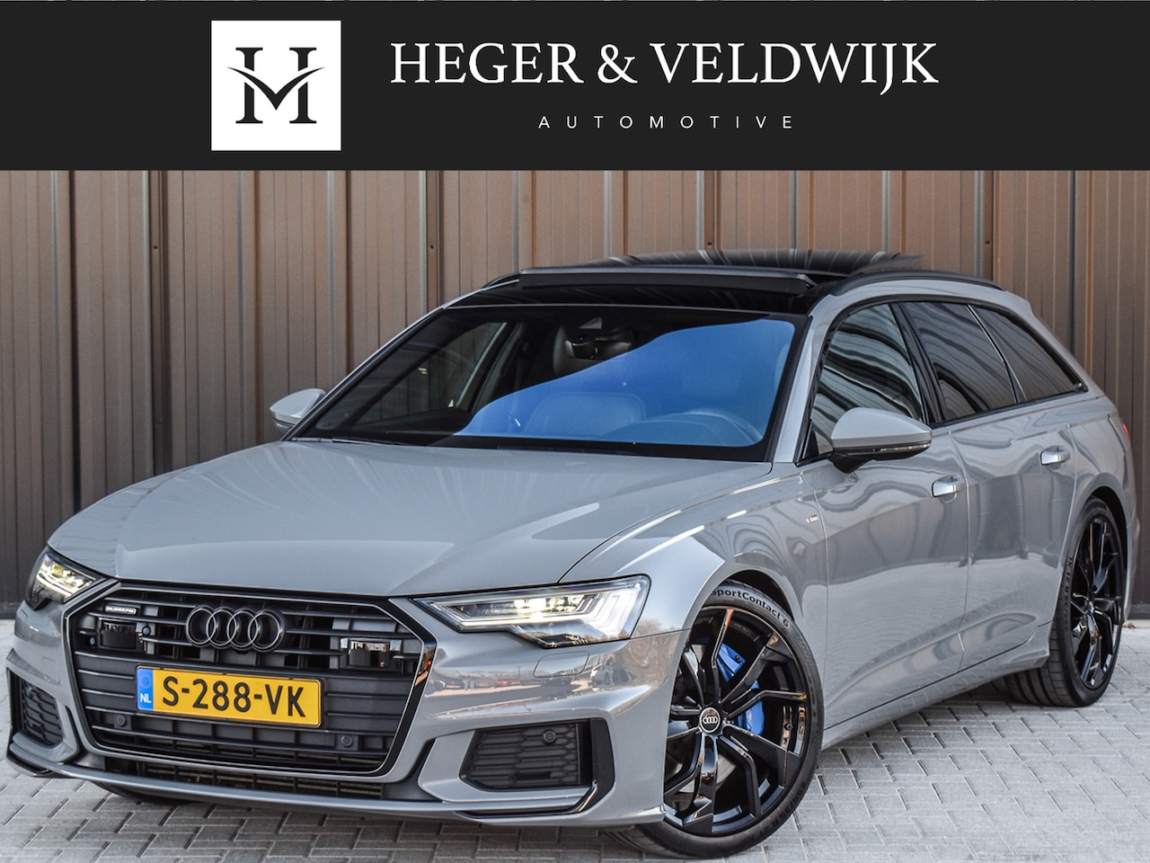 Audi A6 Avant - 55 TFSI QUATTRO S-LLINE | PANORAMADAK | BLACK-OPTIC | AMBIANCE INTERIEUR | HD-MATRIX | PAN - AutoWereld.nl