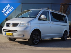 Volkswagen Transporter - 2.5 TDI 340 TRENDLINE DC AUT. *MARGE* DUBBELE SCHUIFDEUR | LEDER | CARPLAY | CRUISE | TREK