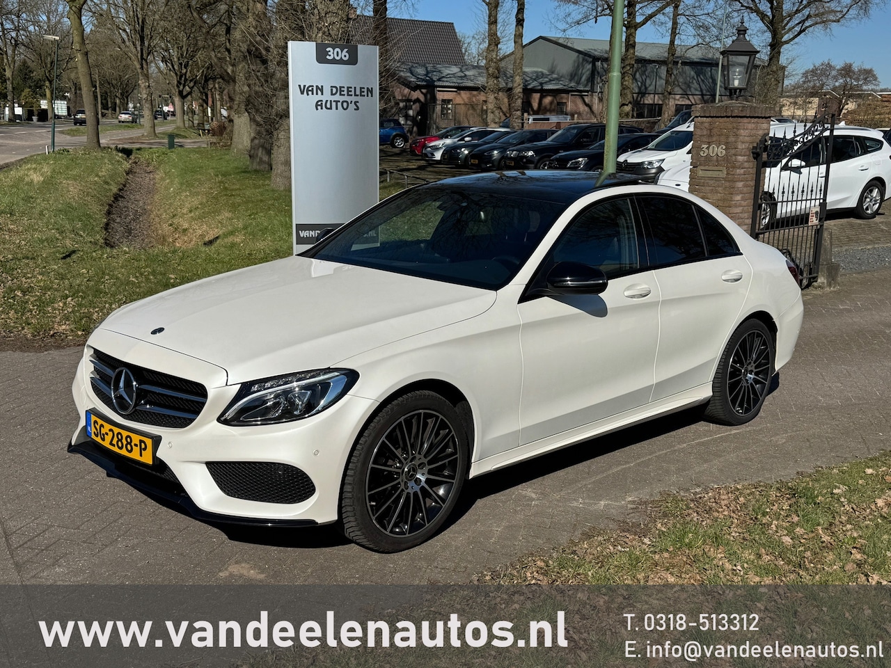 Mercedes-Benz C-klasse - 180 AMG Pano/Sfeerverl. - AutoWereld.nl