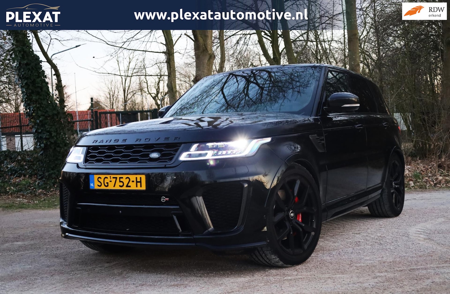 Land Rover Range Rover Sport - 5.0 V8 SC SVR Aut. | Orig. NL | Facelift | 575PK | Full Led | Adaptieve Cruise | Alcantara - AutoWereld.nl