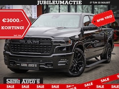 Dodge Ram 1500 - LIMITED NIGHT H.O 540PK 706 Nm 2025 | XB9 | MASSAGE | BOM VOL | CREW CAB | DUBBELE CABINE