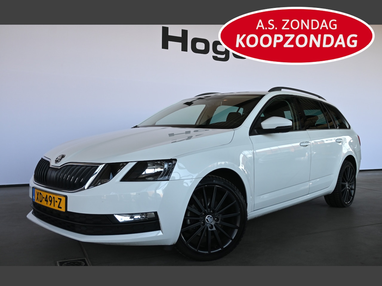 Skoda Octavia Combi - 1.0 TSI Automaat Greentech Ambition Business Clima Cruise control Navigatie 1e Eigenaar In - AutoWereld.nl