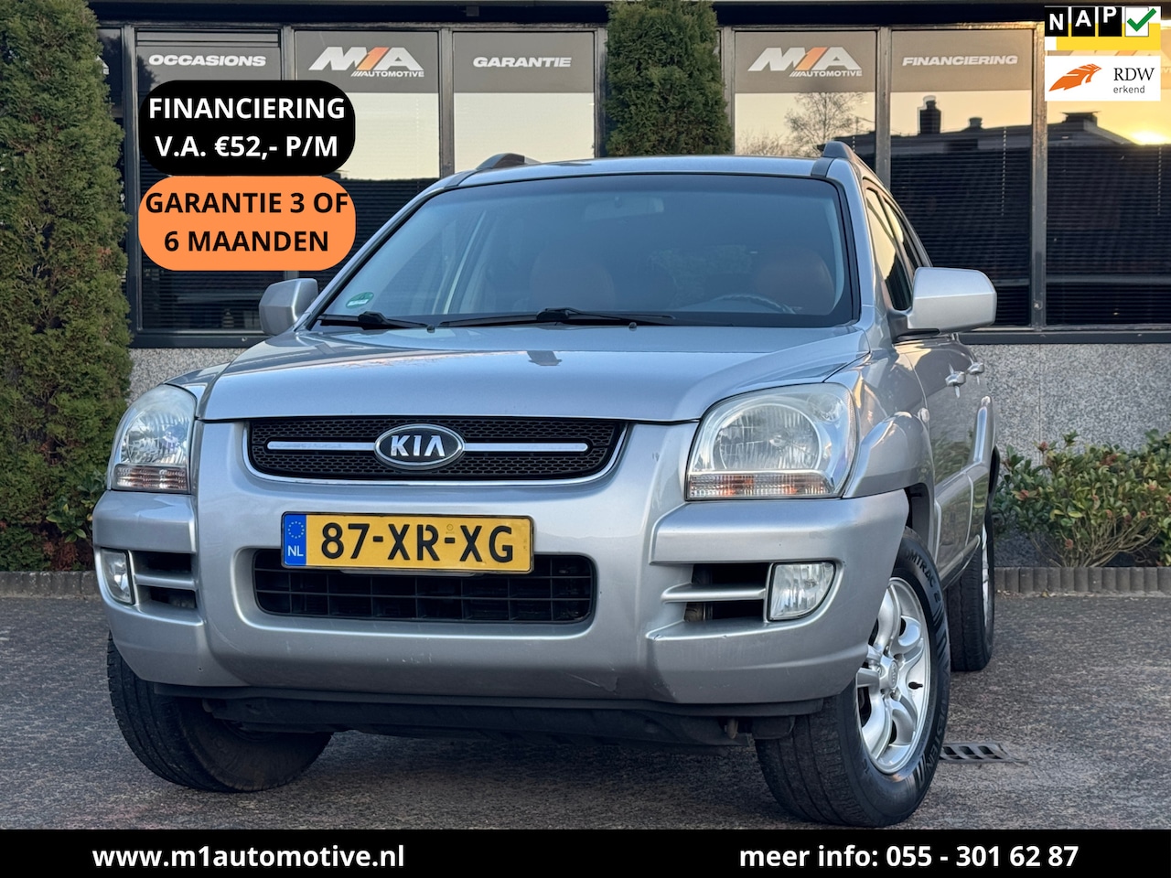 Kia Sportage - 2.7 V6 X-ception 4WD | A/C | Navi | Trekhaak - AutoWereld.nl