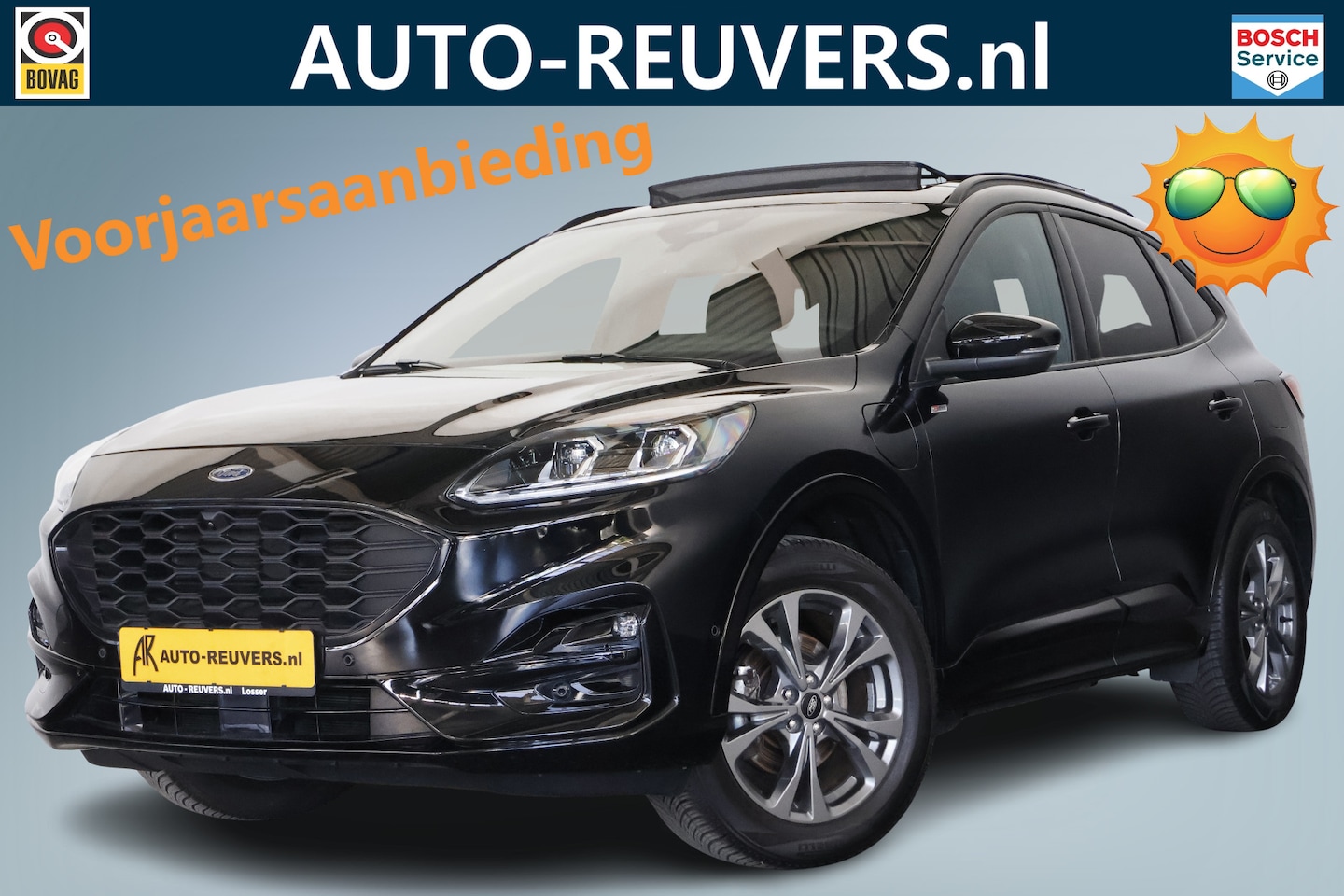 Ford Kuga - 2.5 PHEV ST-Line / Opendak / HUD / Pilot assist / CarPlay / Cam - AutoWereld.nl