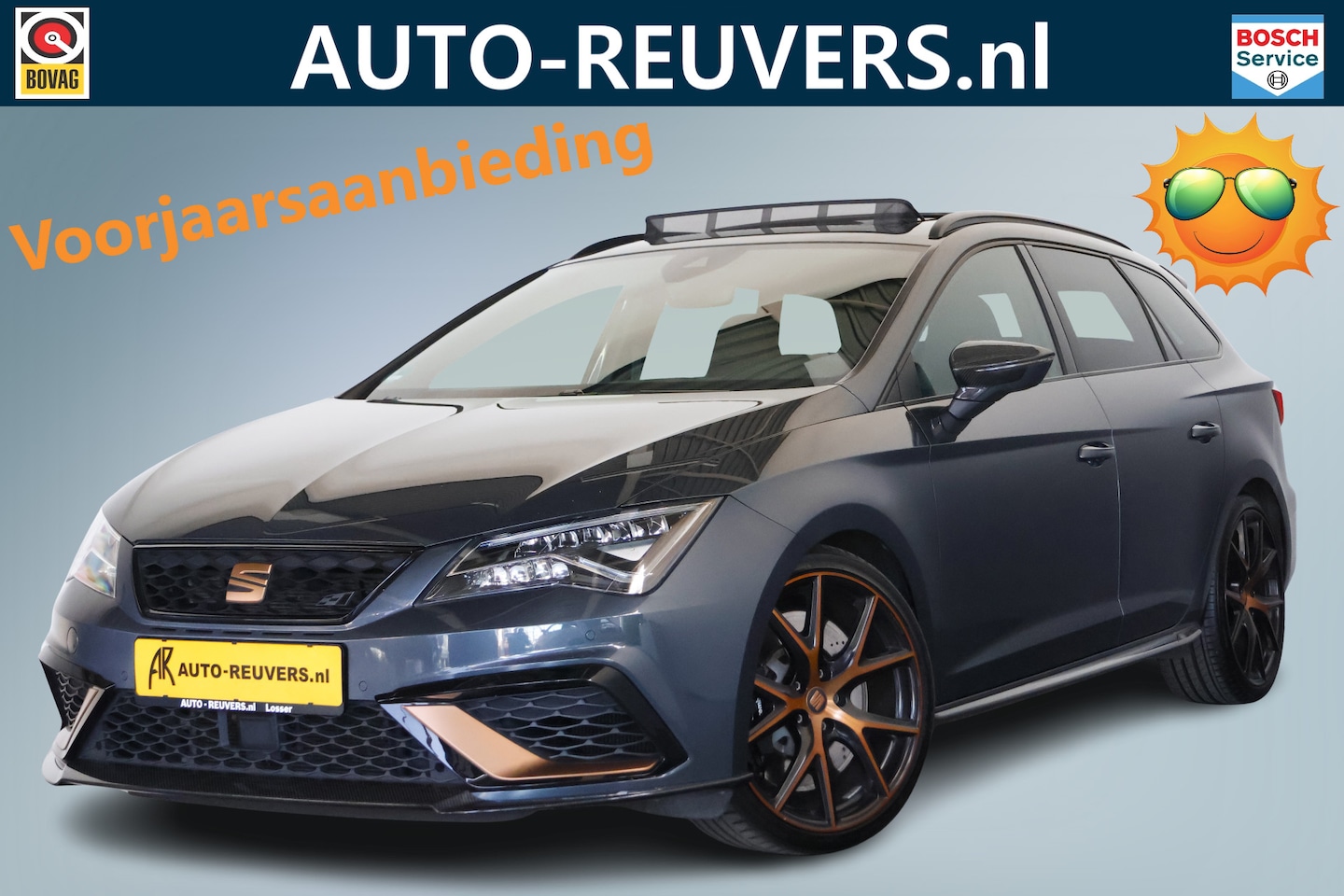 Seat Leon ST - 2.0 TSI 4DRIVE CUPRA R / Opendak / LED / Kuipstoel / ACC / CarPlay - AutoWereld.nl