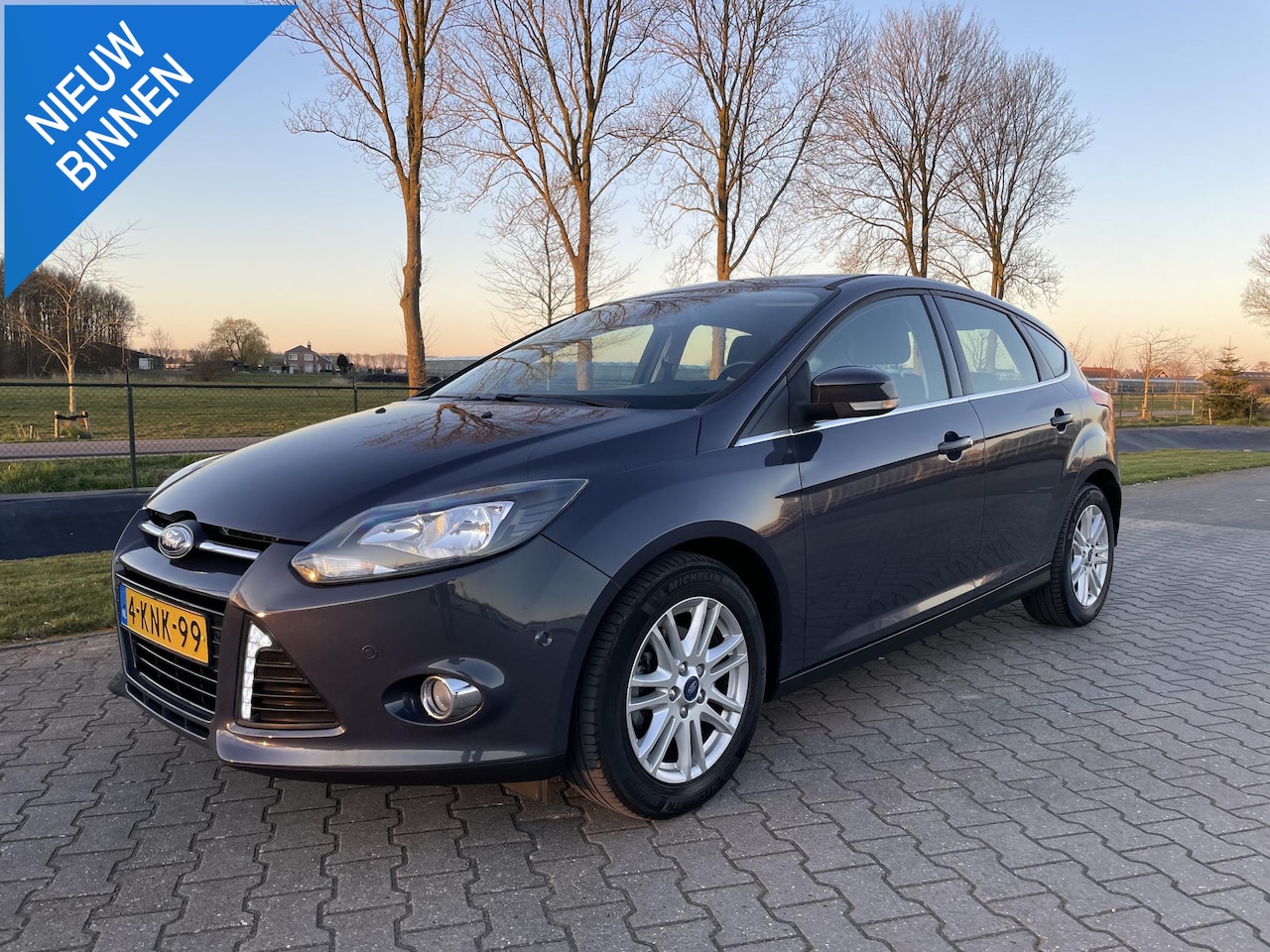 Ford Focus - 1.0 EcoBoost Titanium 1.0 EcoBoost Titanium nieuwe apk, airco, NL auto, trekhaak, nette staat ! - AutoWereld.nl