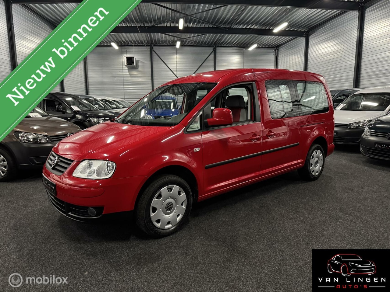 Volkswagen Caddy Maxi - 1.6 Comfortline 7p Camping Apk Nieuw✅ - AutoWereld.nl