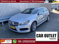 Mercedes-Benz A-klasse - 180 Ambition 166Dkm. 5-Drs, AMG optiek, Leer/Alc, Navi, CC, Bluetooth, LM, z.g.a.n. APK –