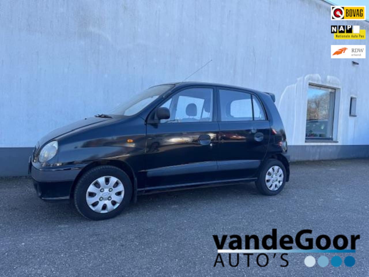 Hyundai Atos Spirit - 1.0i SX '02, 79000 km, elec.pakket en apk tot sept. 25 ! - AutoWereld.nl