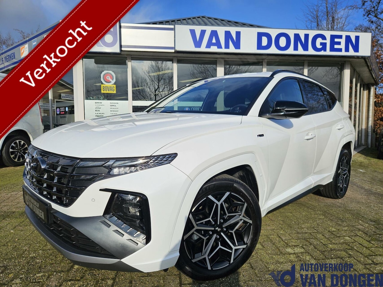 Hyundai Tucson - 1.6 T-GDI HEV N Line | Full Hybrid 230 PK | Parelmoer | 2023 - AutoWereld.nl