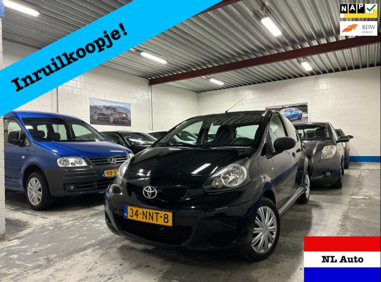 Toyota Aygo - 1.0-12V Access 5-Deurs/Airco/Nap/Apk - AutoWereld.nl