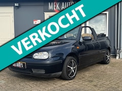 Volkswagen Golf Cabriolet - 1.8 Cabriolet| Nap|Leer|Lage Km|D-Riem Vv|