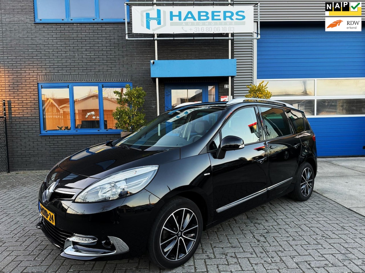 Renault Grand Scénic - 1.2 TCe Bose 131PK|Origineel NL|Bose Sound|Camera|Trekhaak|Navigatie|Bluetooth Media|Clima - AutoWereld.nl