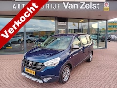 Dacia Lodgy - 1.3 TCe Stepway Tech Road 7p. Airco, Multimediasysteem, Navigatie, Bluetooth, Camera, Park