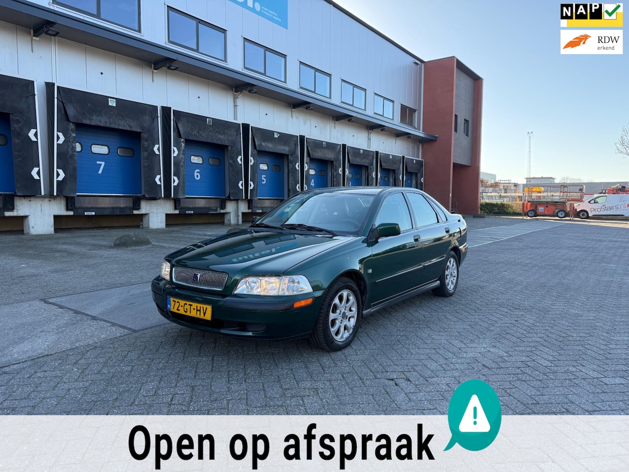 Volvo S40 - 1.8 Europa AUT/NAP/CRUISE/PARKEERSENSOREN/LEES TEKST! - AutoWereld.nl