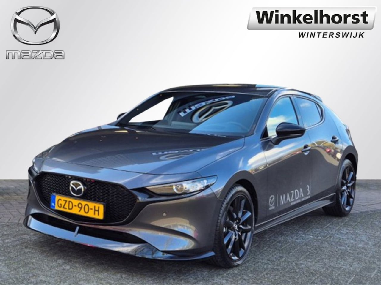 Mazda 3 - E- SKYACTIV- G 2.5 140 6MT M-HYBRID HOMURA / AERO-PAKKET - AutoWereld.nl