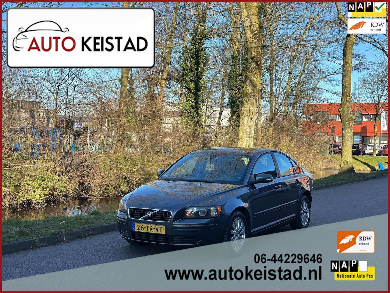 Volvo S40 - 2.4 140PK AUTOMAAT CLIMA/CRUISE/STOEL VERWARMIG! YOUNGTIMER! - AutoWereld.nl