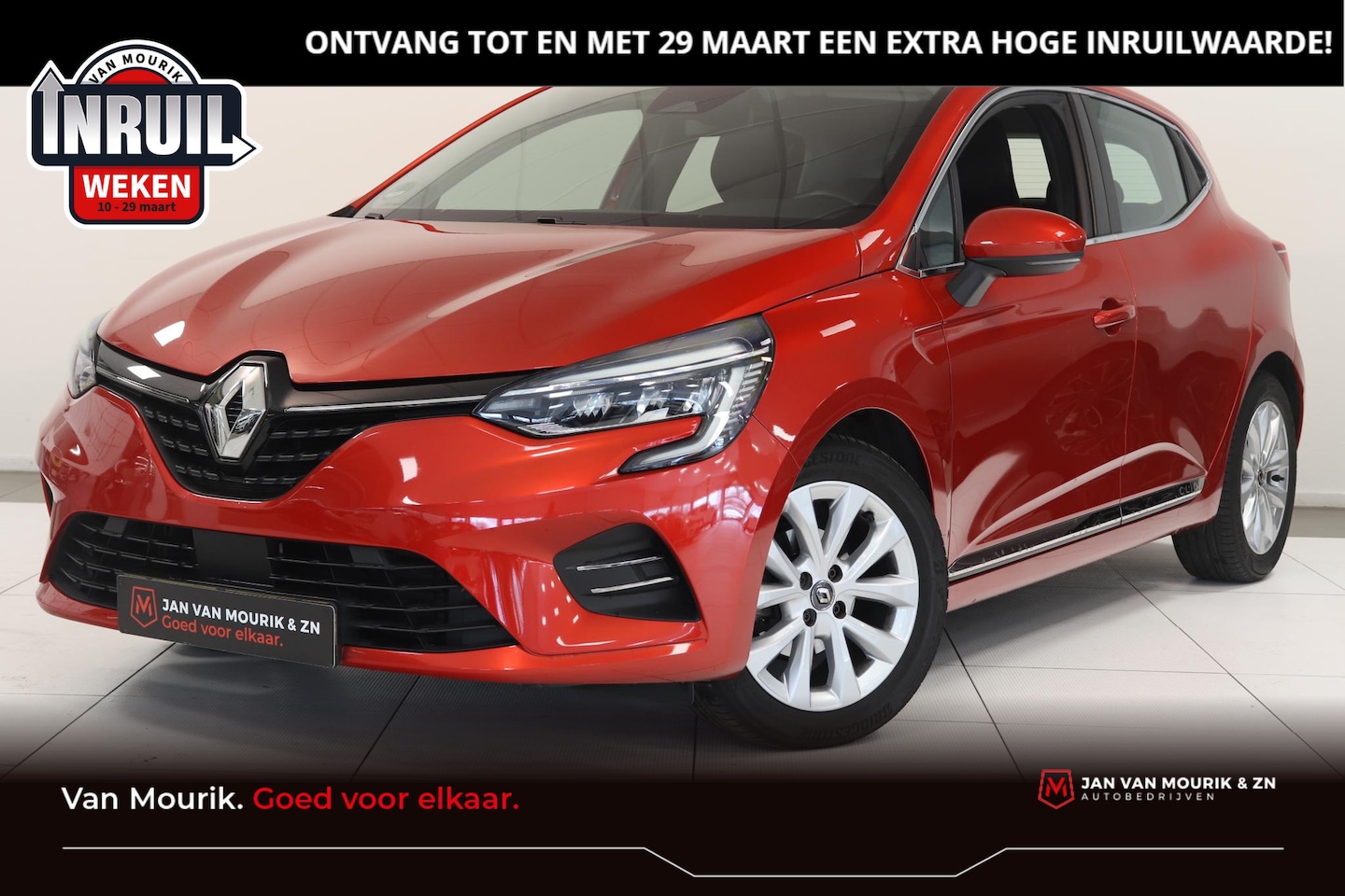 Renault Clio - 1.0 TCe Bi-Fuel Intens | Climatronic | Trekhaak | AppleCarplay AndroidAuto navigatie | Par - AutoWereld.nl