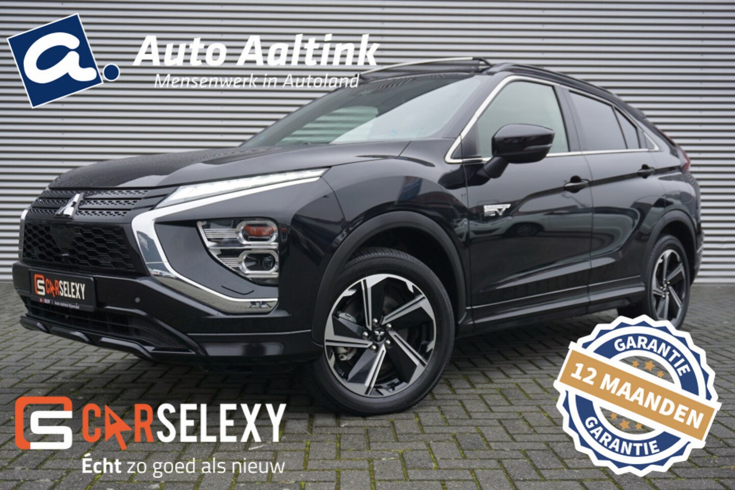 Mitsubishi Eclipse Cross - PHEV Prestige AUTOMAAT CARPLAY | LEER | SCHUIFDAK | ADAPTIVE! - AutoWereld.nl